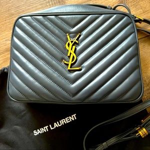 YSL Lou Camera Bag in Smog - EUC comes with dustbag & original tags from SENSE.